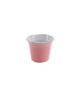 Small Dusty Pink Mottled Planter -  pink