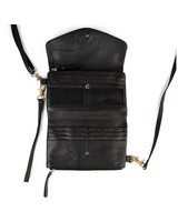 Billie Cross Body Leather Bag -  black-black