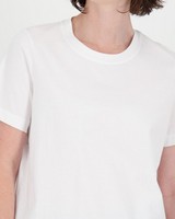 Michaela Plain T-Shirt -  white