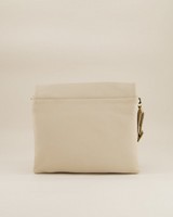 Michelle Fold Over Sling Bag -  taupe
