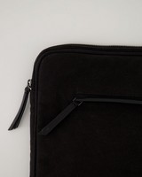 Landro Canvas Laptop Sleeve -  black