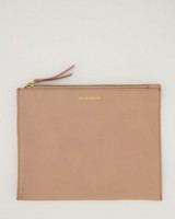 Kezia Leather Pouch -  lightpink