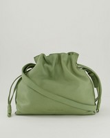 Emma Crossbody Leather Bag -  green