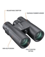 Bushnell All Purpose 10x42 + Powerview 10x25 Combo -  black
