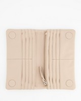 Ladies Clara Leather Wallet -  lightpink