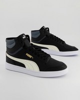 Men's Puma Shuffle Mid Sneaker -  black
