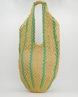 Lana Crochet Hobo Bag -  stone