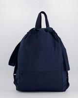Jasper Nylon Drawstring Backpack -  blue