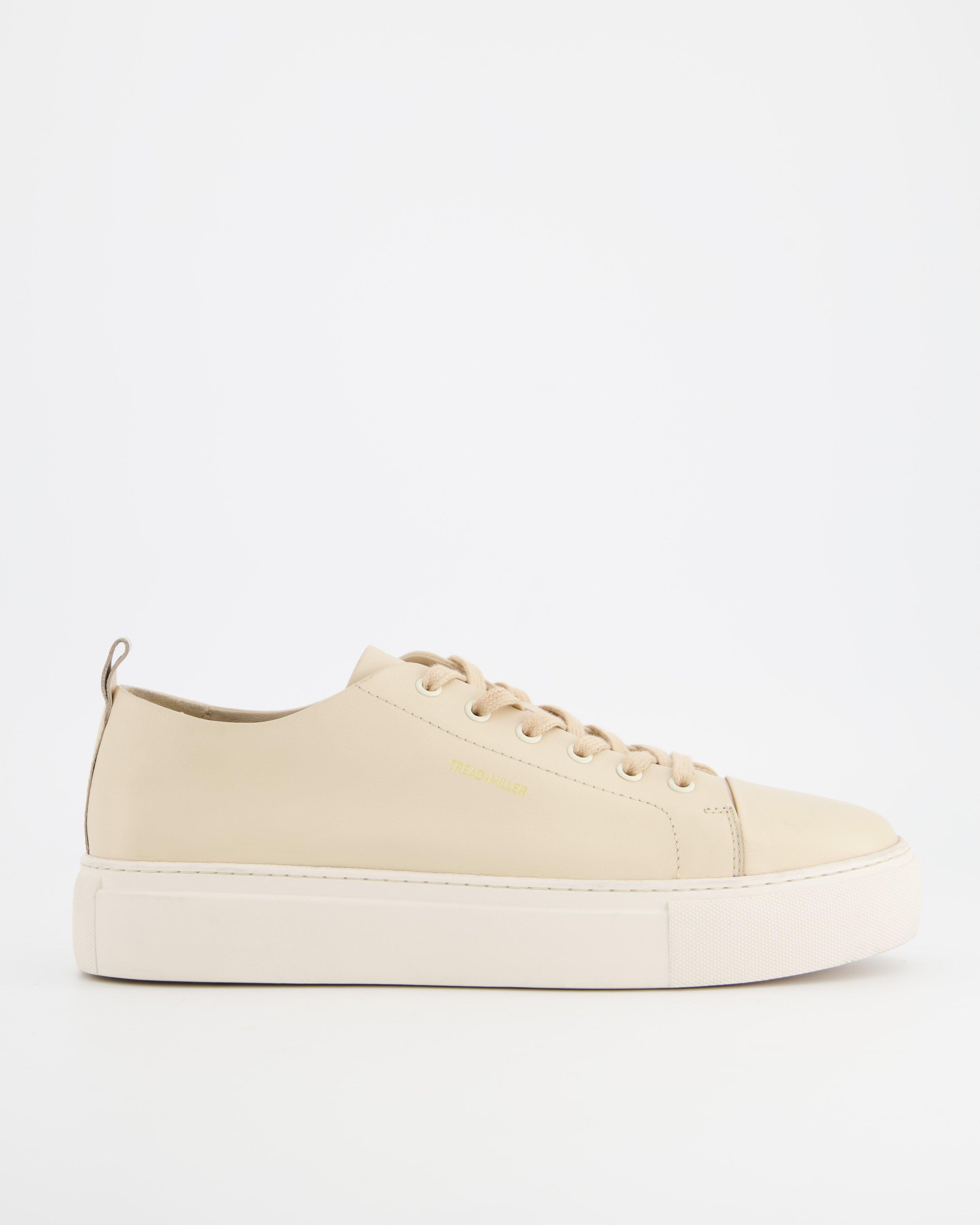 platform sneakers nude