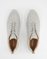 Tread + Miller Ivanna Quilted Sneaker -  grey