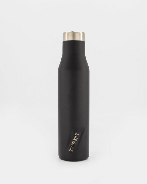 Ecovessel Aspen 750ml Water Bottle -  black
