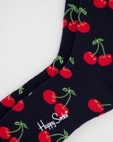 Happy Socks' Men’s Cherry Socks -  navy