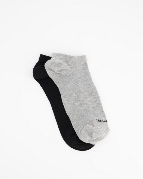 Ladies Sneaker Sock Pack -  black