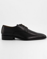 Men's Eton Derby Lace-Up Shoe -  black