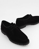 Men’s Alan Apron Cleat Lace-Up Shoe -  black