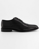 Men’s West Oxford Lace-Up Shoe -  black