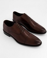 Men’s West Oxford Lace-Up Shoe -  brown