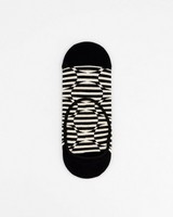 Happy Socks' Men’s Optic Dot Liner Socks -  black