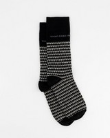 Men's Dotted Sock -  grey