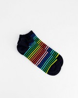 Happy Socks' Men’s Mini Stripe Low Socks -  assorted