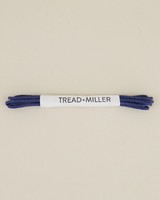 Tread & Miller Wax Cotton Shoelaces -  navy