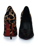 GIANNA High Court Leopard # 151209 Heel (Ladies) -  brown-black