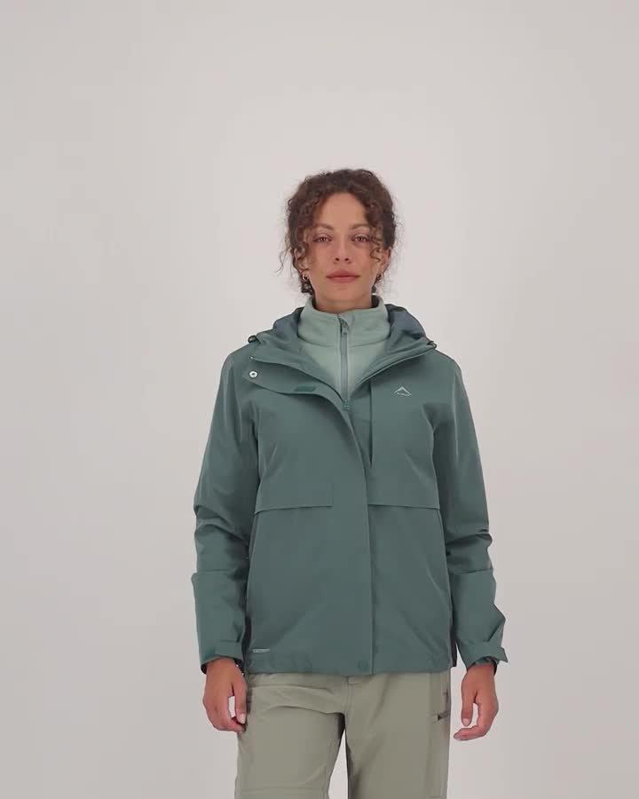 ジャケット K WAY Women Jackets K5116ZW 591 GREEN K-way Cropped jacket - Green - Women | K5116ZW591 | thebs.com