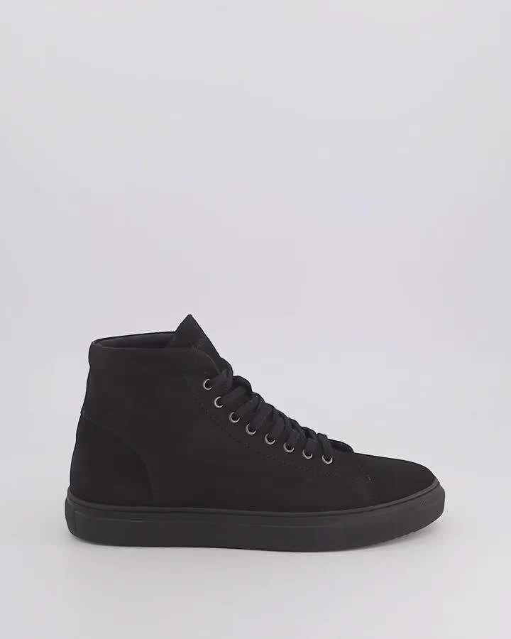 Men's Dale Hi-Top Sneaker -  black