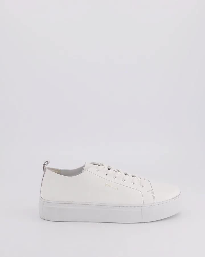 Ladies Tatianna Platform Sneaker -  white